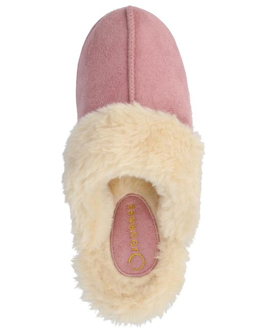 Journee Collection Pink Kalli Round Toe Clogs