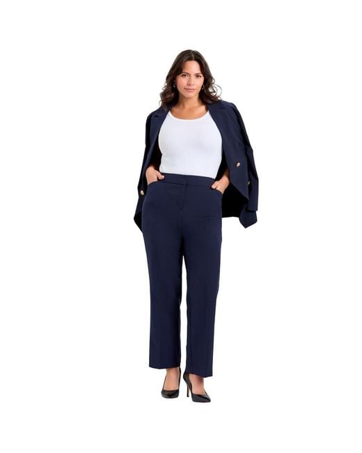 Avenue Blue Plus Size Cool Hand Pull On Pant