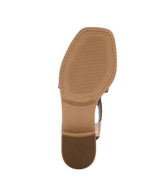 Spring Step Black Gosset Slingback Sandal