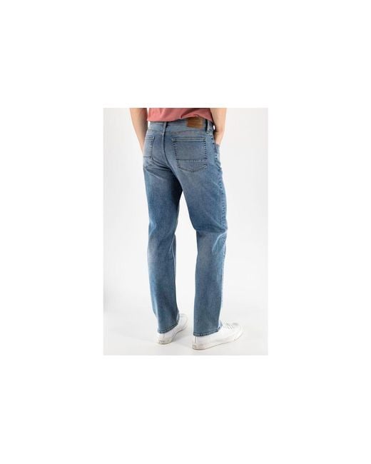 DEVIL-DOG Black Devil-dog Relaxed Straight Jean for men