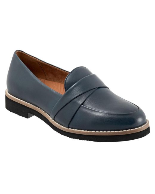 Softwalk® Blue Walsh Loafer