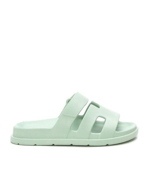 Xti Green Refresh Casual Sandals By