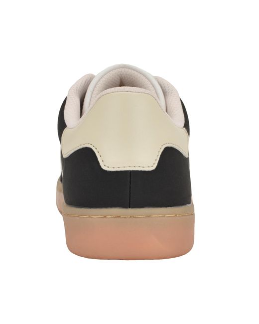 Tommy Hilfiger Black Maisie Low Profile Lace-up Sneakers