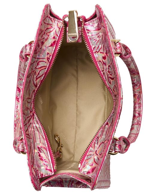 Brahmin Pink Cami Satchel Bag