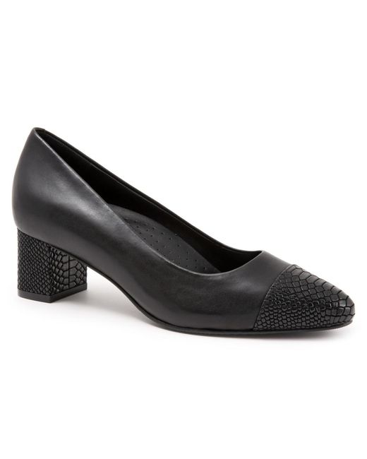 Trotters Black Kiki Pump