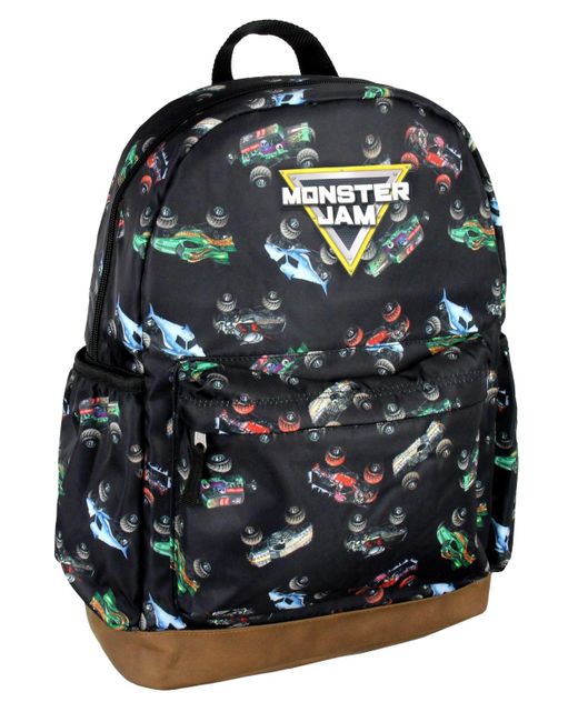 MONSTER JAM Backpack Dragon Zombie Grave digger Megalodon Truck