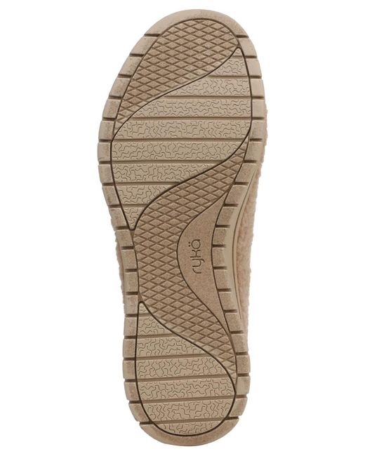Ryka Brown Stellar Cozy Mule Clogs