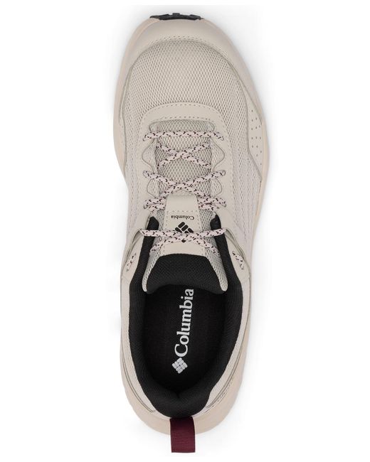 Columbia White Versatile Trail Sneakers for men