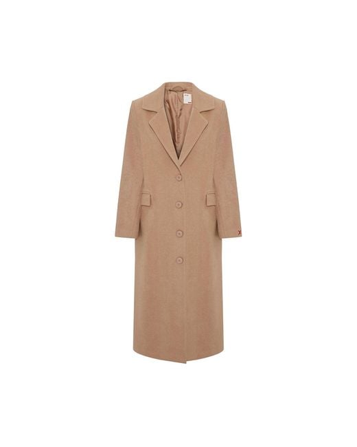 Pcfg White Wool Coat