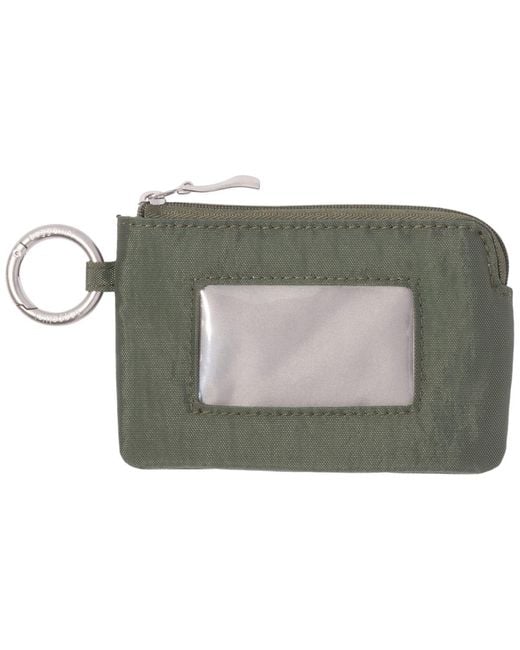 Baggallini Green Rfid Card Case Wallet
