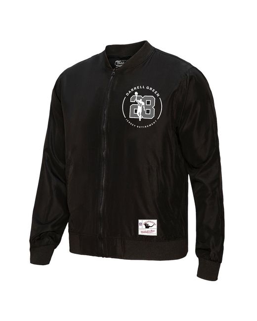 Mitchell & Ness Black Darrell Green Washington Commanders Wonder Full-zip Jacket for men