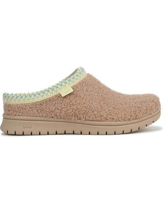 Ryka Brown Stellar Cozy Mule Clogs