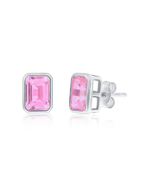 Simona Pink Sterling Silver