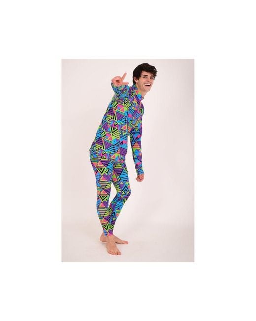 OOSC Blue Future Shock Baselayer Pant for men