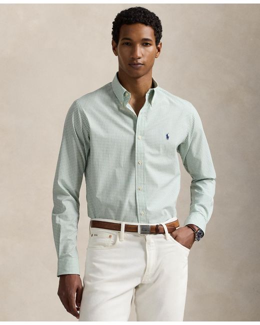Polo Ralph Lauren Multicolor Slim-fit Gingham Stretch Poplin Shirt for men
