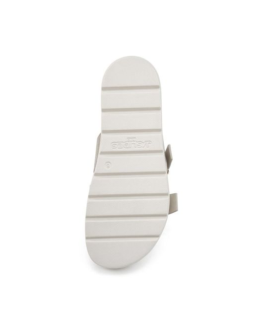 J/Slides Gray Bianca Sandal