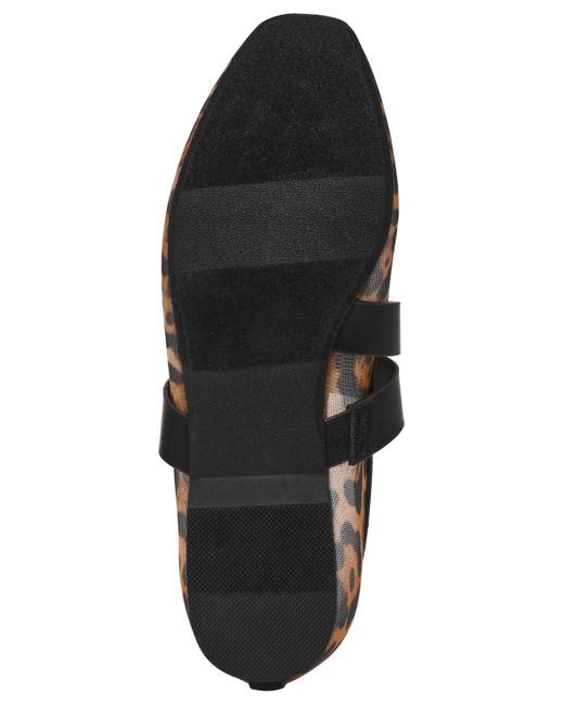 Dolce Vita Brown Mirandah Buckle Mesh Mary Jane Flats
