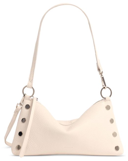 Hammitt Blue Kyle Small Pebbled Leather Crossbody Bag