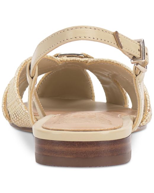 Vince Camuto Metallic Cacey Slingback Fisherman Flats