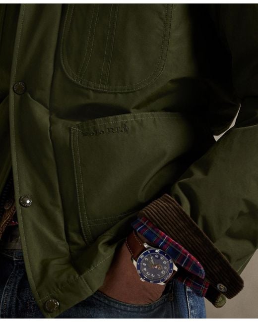 Polo Ralph Lauren Brown The Elsdon Down Utility Jacket for men