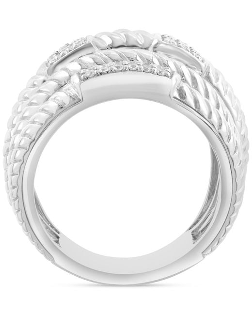 Effy White Effy Diamond Multi-row Statement Ring (1/3 Ct. T.w.