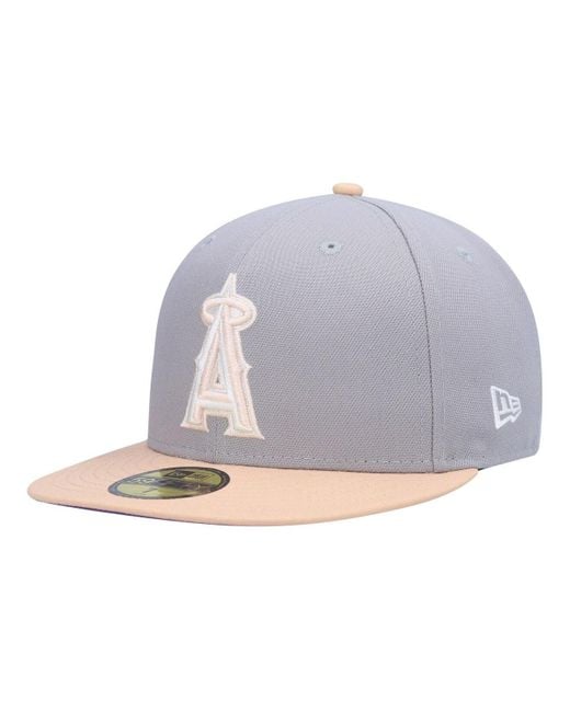 Men's Los Angeles Dodgers New Era Mint 1999 MLB All-Star Game Peach  Undervisor 59FIFTY Fitted Hat