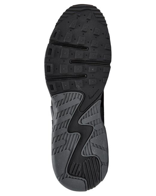 finish line black air max