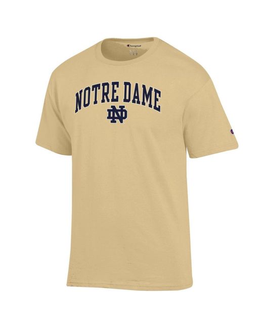 Champion Natural Notre Dame Fighting Irish Arch Over Logo T-shirt for men