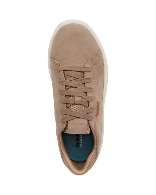 Dr. Scholls White Feel Good Plantar Fasciitis Lace Up Sneakers