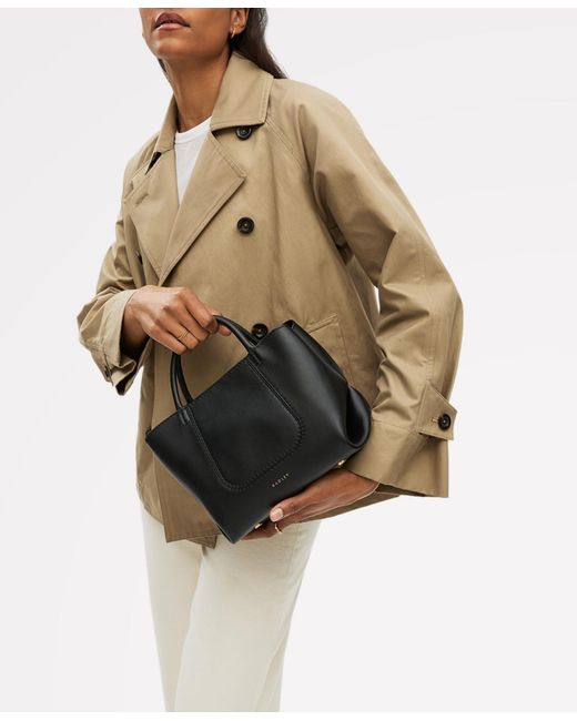 Radley The Compton Small Zip Top Grab Bag in Black | Lyst