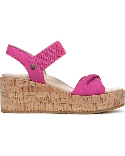 Vionic Pink Darla Espadrille Sandals