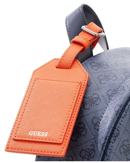 Guess Blue Milano Compact Backpack for men