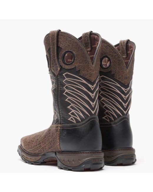 Durango Brown Maverick Xp Steel Toe Waterproof Western Work Boot for men