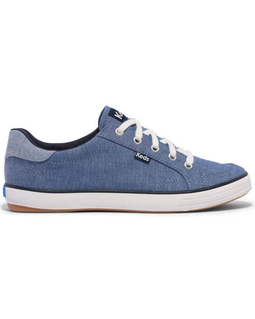 Keds Blue Center Iii Canvas Casual Sneakers From Finish Line