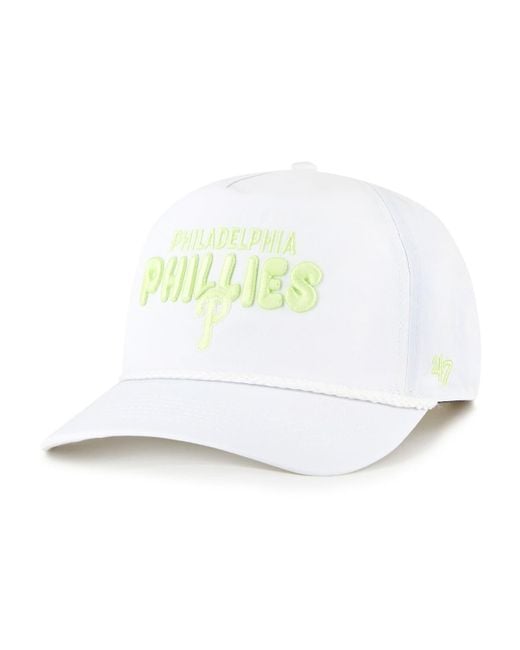 '47 White Â Philadelphia Phillies Bright Side Adjustable Hitch Hat