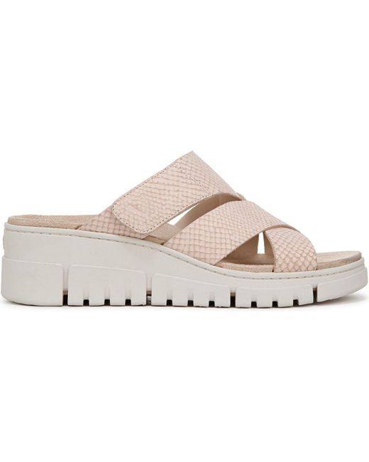 Vionic Pink Uptown Sunset Slide Sandals