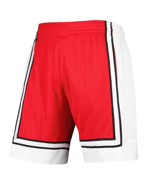 Mitchell & Ness Red Unlv Rebels Authentic Shorts for men