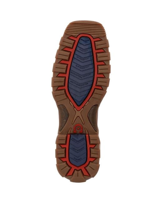 Durango Brown Maverick Xp Composite Toe Waterproof Western Work Boot for men