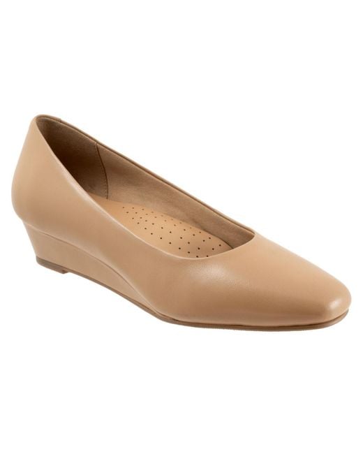 Trotters White Denisse Pump