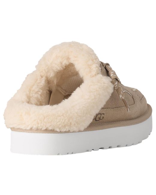 Ugg Natural Lowmel Round Toe Mule Clogs