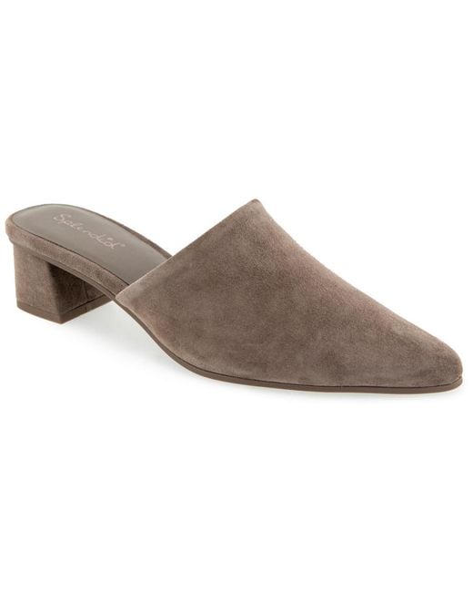 Splendid Brown Lorelei Heeled Mule