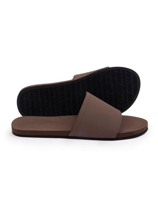 indosole Brown Men S Slide for men