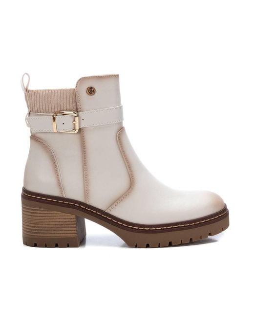 Xti Natural Casual Booties By