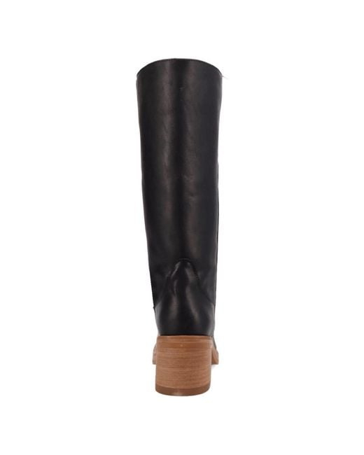 Dingo Black Vagabond Leather Boot