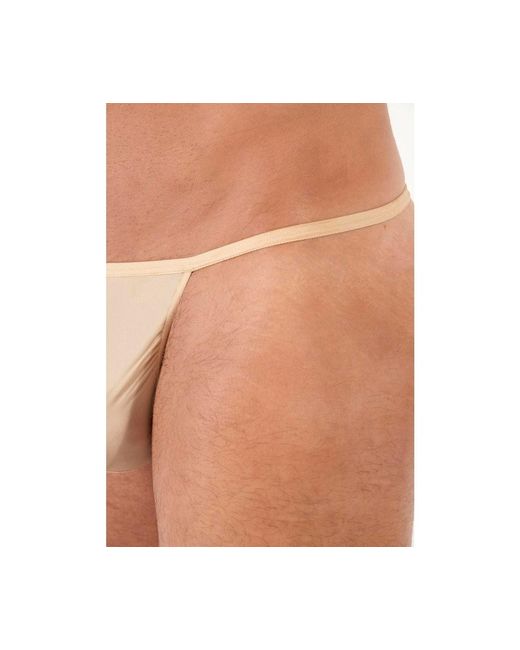 Hom Blue Plumes G-string for men