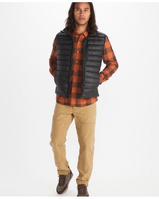 Marmot Brown Highlander Vest for men