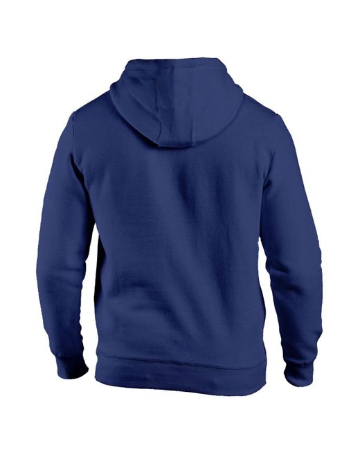 1863fc Blue Tottenham Hotspur Mono Badge Fleece Pullover Hoodie for men