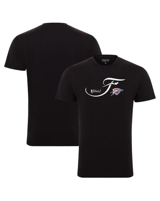 Sportiqe Black And Oklahoma City Thunder 2025 Nba Finals Bingham Premium T-shirt