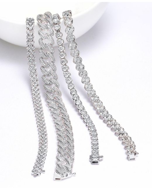 diamond tennis necklace macy's