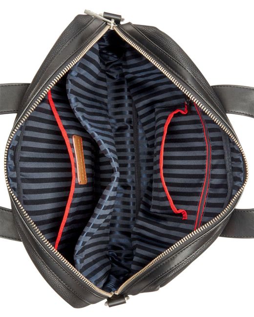 tommy hilfiger men's leo briefcase